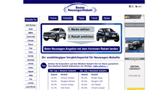 Desktop Screenshot of besterneuwagenrabatt.de